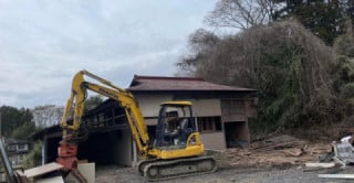 木造平屋建解体工事